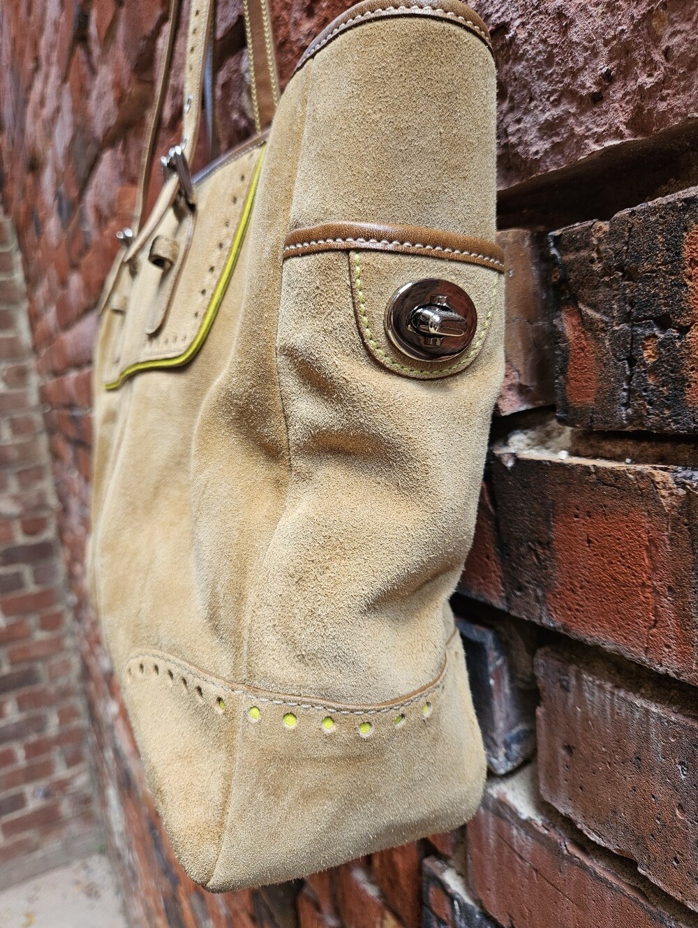 2004 Vintage Coach Hamptons Gallery Tote - Picture 12 of 15